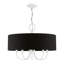 Lustre suspendu 5 lumières en laiton antique-150703041