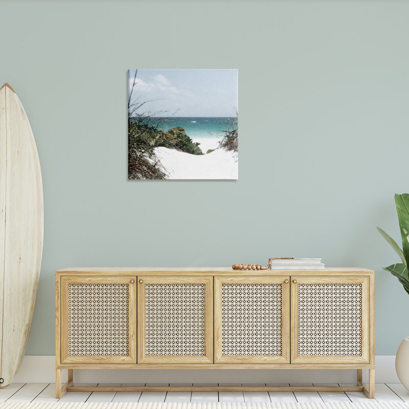"Clear Beach Scenery" par Noah Bay sur toile, H 30 po x l 30 po