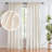 Vasken Semi Sheer Curtain Pair