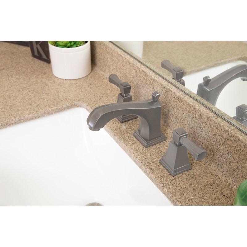 Robinet pour salle de bain Bendigo, Nickel satiné