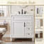 Ensemble de meuble-lavabo autoportant 30 po avec comptoir en céramique 30 po