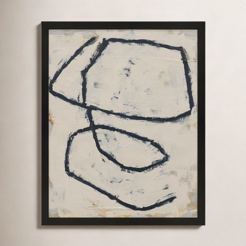 Twisted 4 Print by Jacques Pilon, 25" H x 20" W x 1.25" D, Black Framed Paper