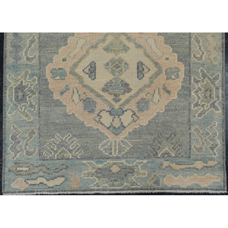 Milko One-of-a-Kind 2'8" X 9'1" Hand Knotted Area Rug