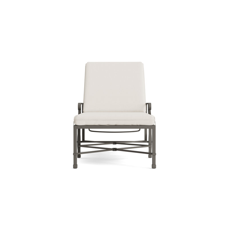 Venetian Outdoor Chaise Lounge, Fusion Natural, Mica