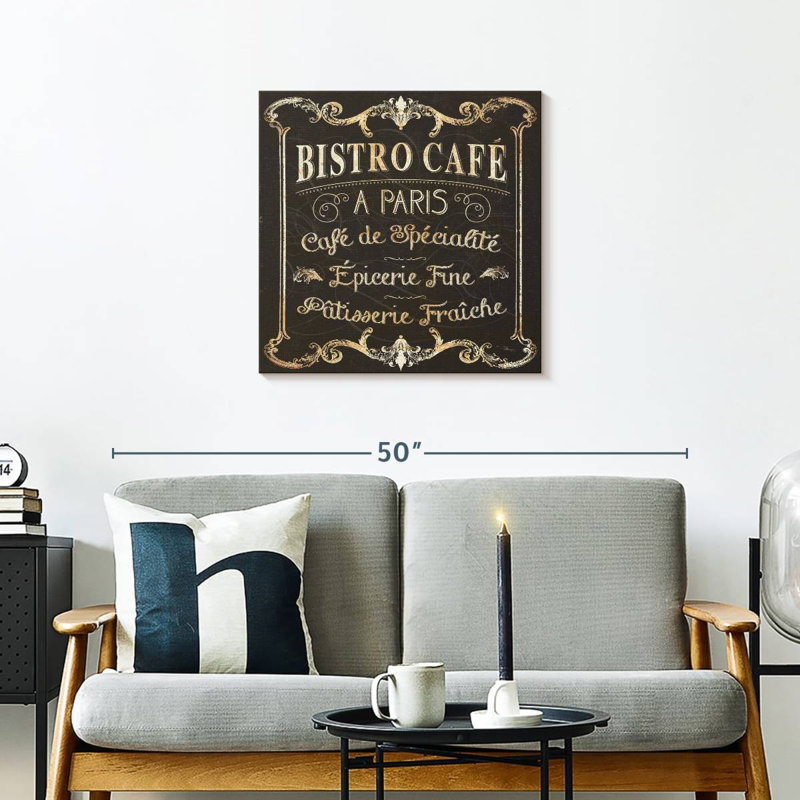 Plaque murale Khylige Parisian Square I, H 24 po x l 24 po
