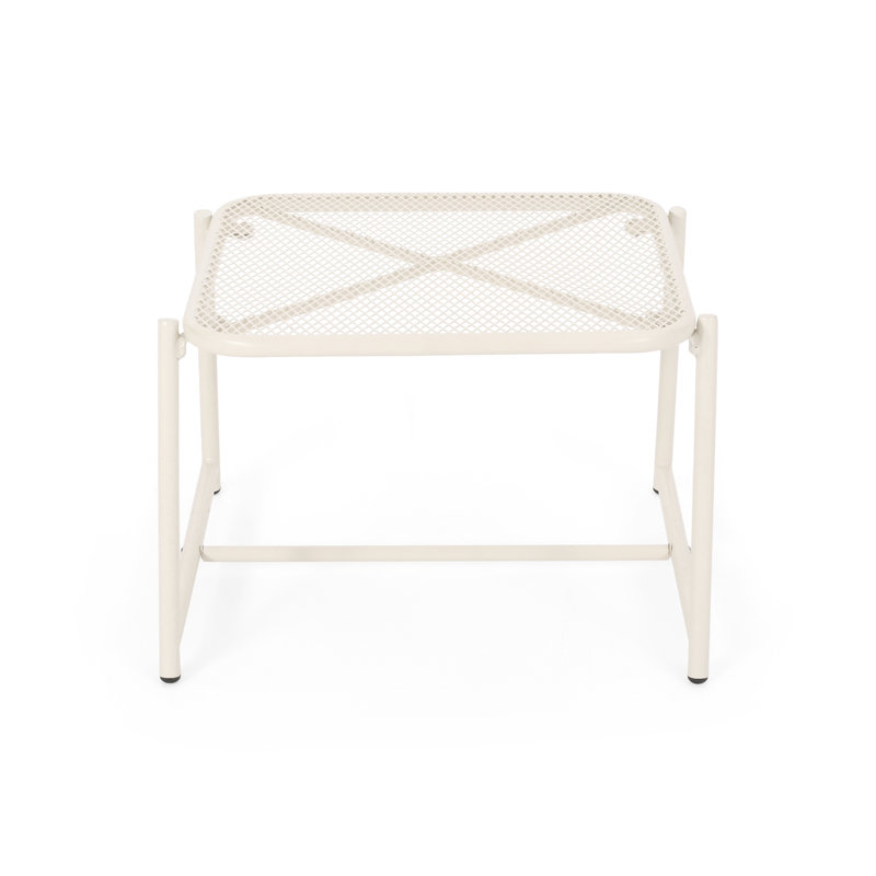 15.5"H SIDE TABLE, 16.25" H x 19.5" W x 18" D, Navy
