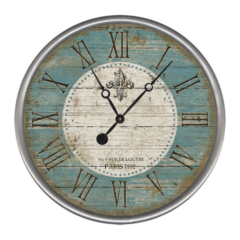 Snelson Metal Wall Clock, Medium