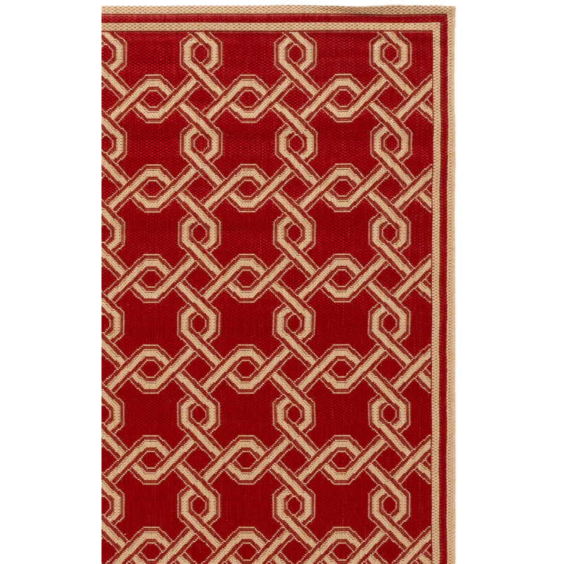 Gonde Martha Stewart Performance Geometric Indoor/Outdoor Area Rug, Rectangle 2'7" x 5'