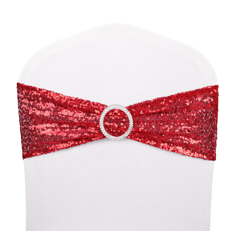 Ensemble de 50 bandes Spandex, Rouge
