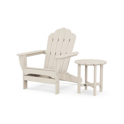 Monterey Bay Oversized Adirondack Chair with Side Table