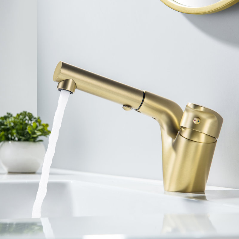 Robinet de salle de bain monocorps et monocommande