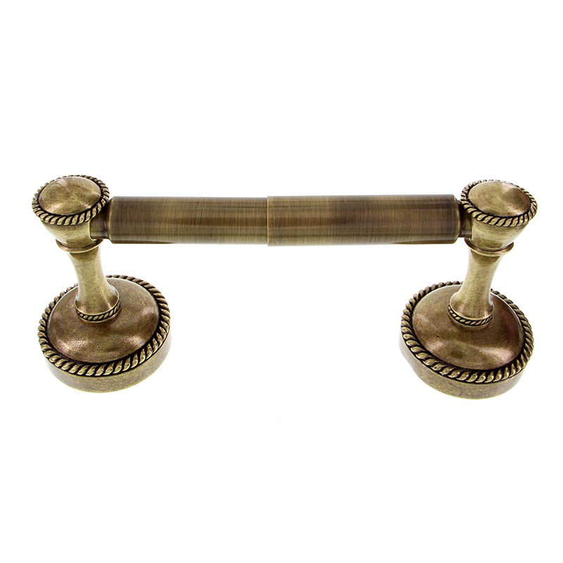 Equestre Wall Mounted Toilet Paper Holder, Antique Brass