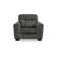 Chaise d'appoint Layla, polyester, rembourrage très moelleux-110740827