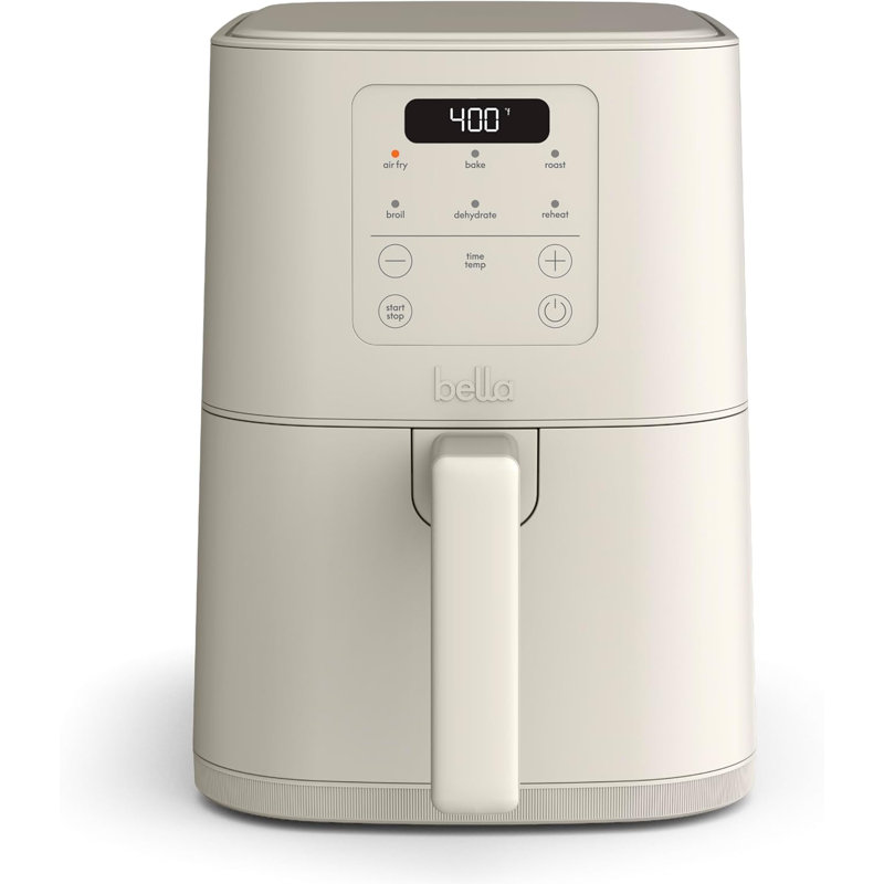Bella Slim 6.0 QT Air Fryer, Oatmilk
