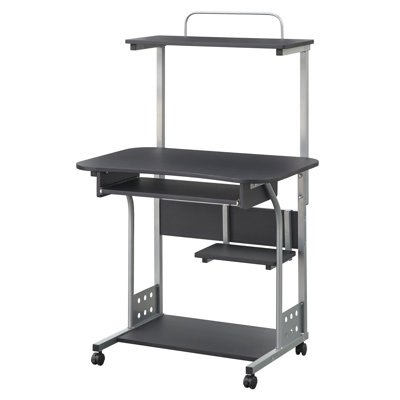 Fuselier Metal Base Computer Desk