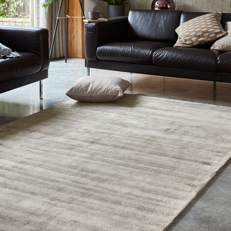 Nareg Plain Moleskin/Beige Rug
