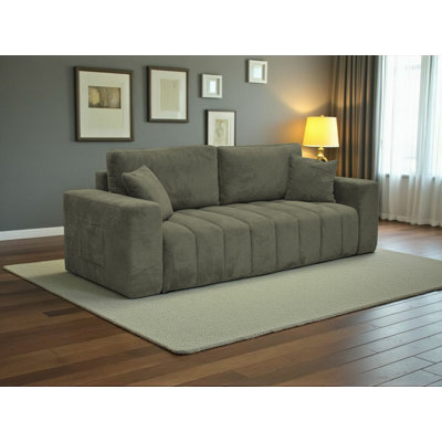3 Seater Sleeper Sofa with Storage