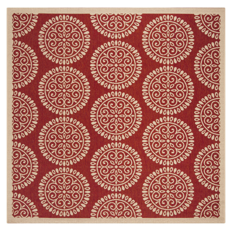 Tapis intérieur / extérieur Burnell Performance, Carré 6 pi 7 po