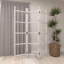 Échelle à 3 tablettes en bois blanc 48 po x 2 po x 71 po