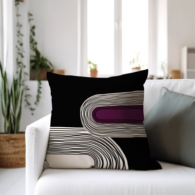 Cassie Abstract Outdoor Throw Pillow