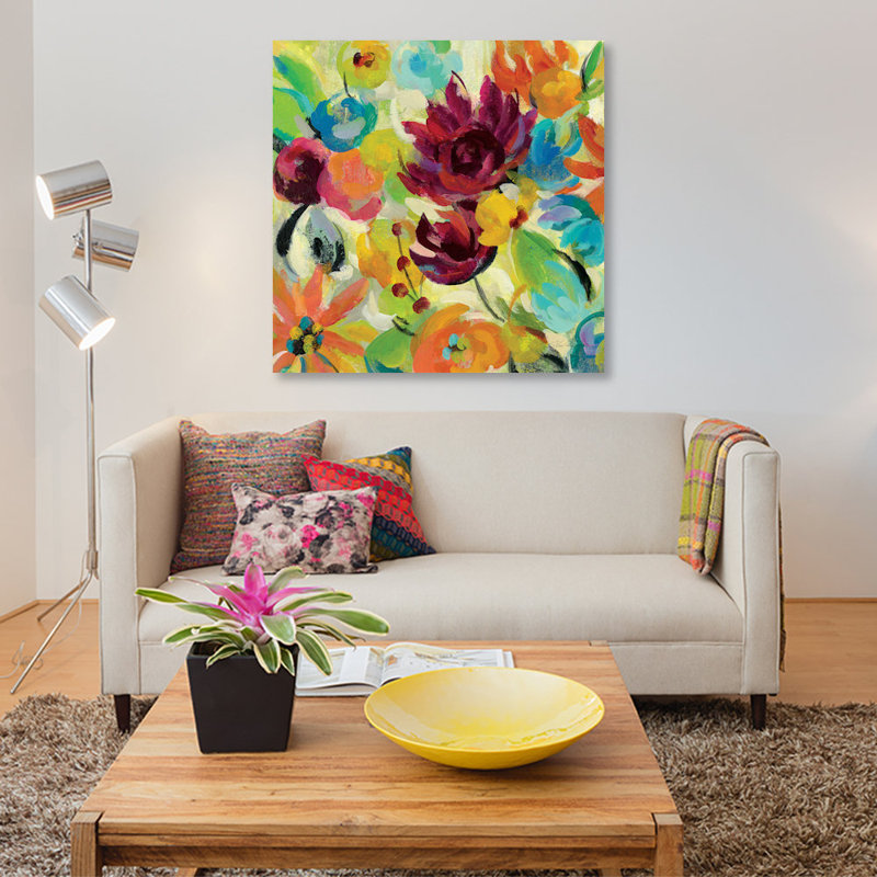 «Autumn Joy II», reproduction d'art sur toile, H 12 po x l 12 po x P 1,5 po, Toile tendue, Pas de tapis