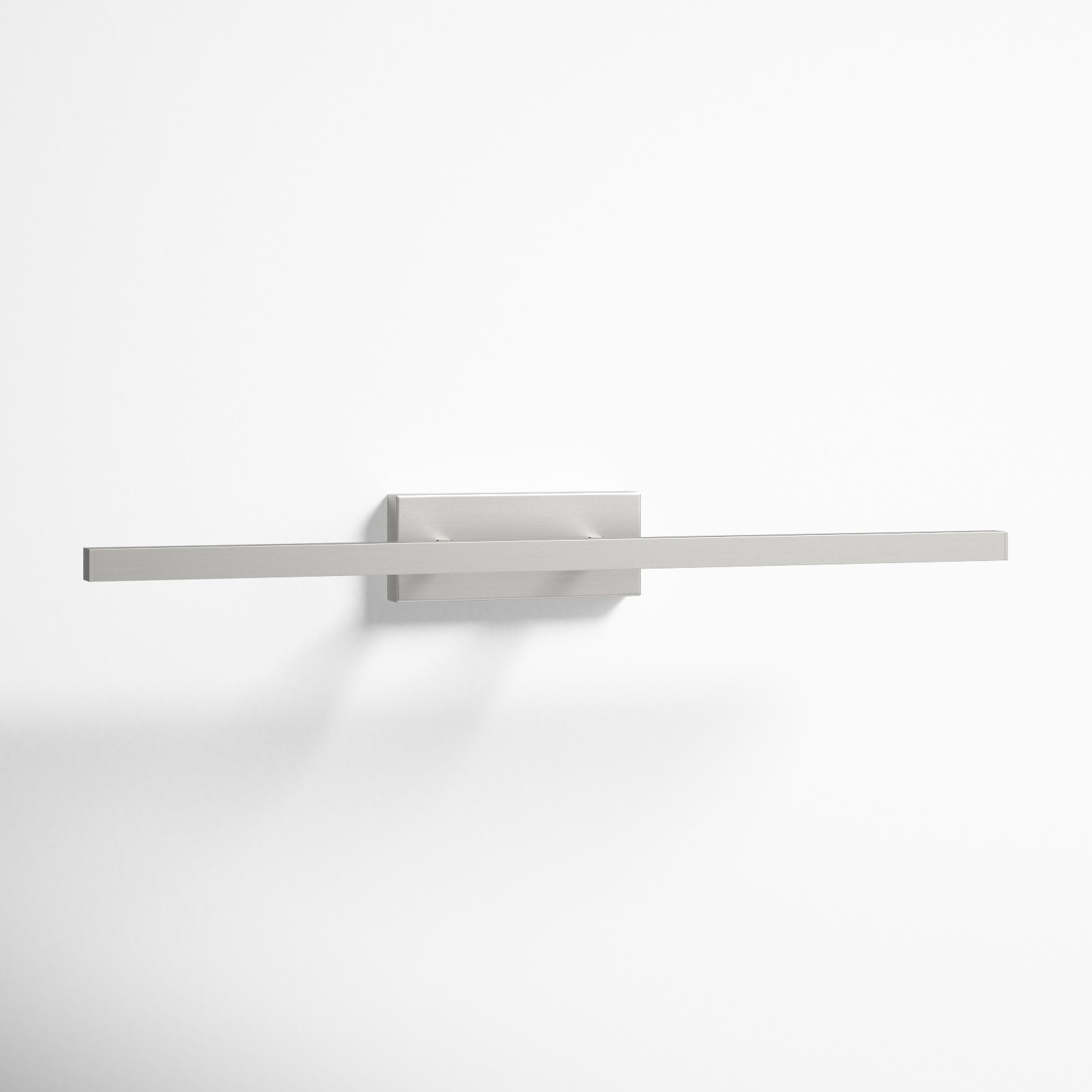 Rochelle Single Light Dimmable Bath Bar, 2700K, Brushed Nickel