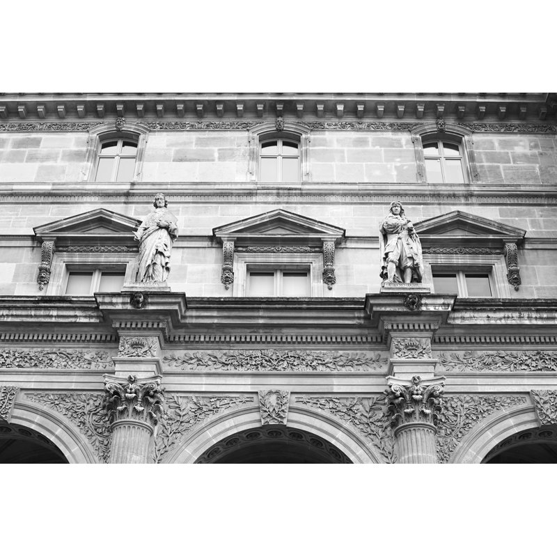 «Paris Architecture», reproduction de photo, Sans cadre, H 40 po x l 60 po x P 1,25 po