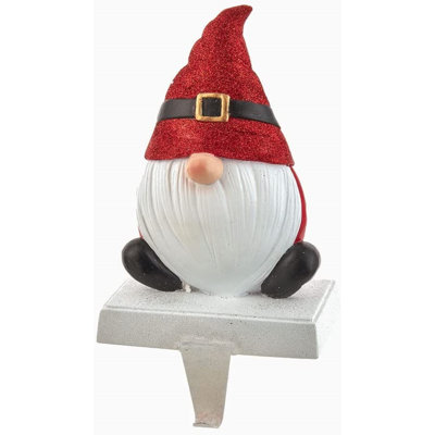 Porte-chaussette de Noël en résine