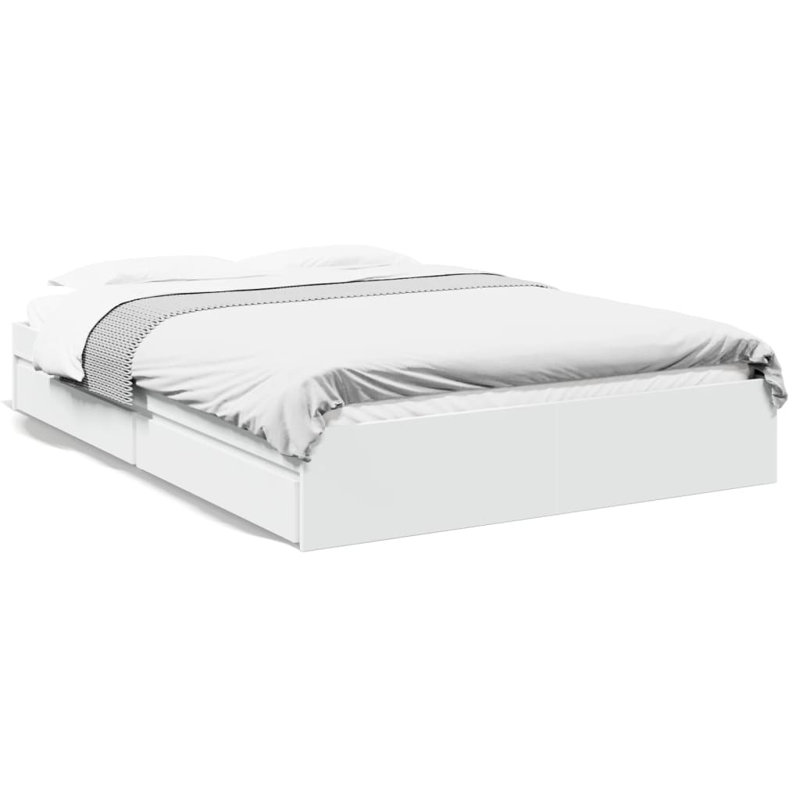 Greger Bed, 150 x 200cm, White