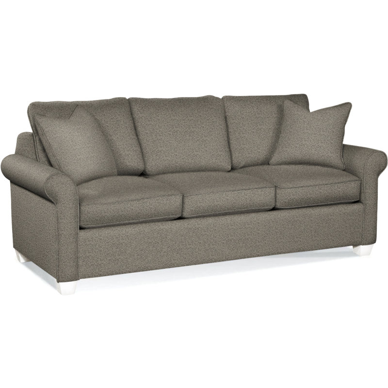 Park Lane Sofa, Frost White Finish, Elite Dove Linen