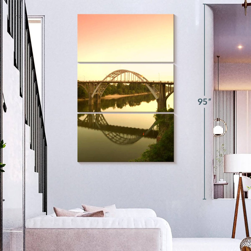 Lilie, pont de l'Alabama, H 74 po x l 48 po