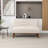 Johson Tufted Upholstered Loveseat with Wood Legs -1961042145