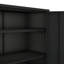 Armoire d'appoint 32 po en métal noir | Console de rangement moderne | Idée cadeau-121050291
