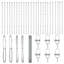 120cm H x 5000cm W Steel Border Fencing