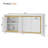 63'' Modern Sideboard With 3-Level Adjustable Lighting-254246414