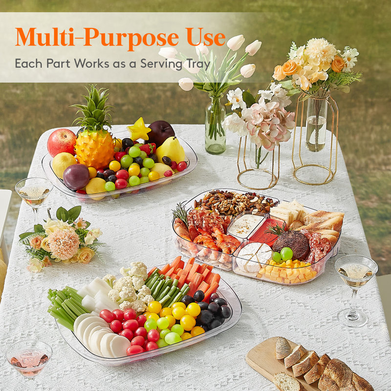 17 Stories Plastic Tray
