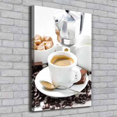 Cup Of Coffee - Wrapped Canvas Print