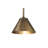 1 - Light Antique Copper Single Pendant