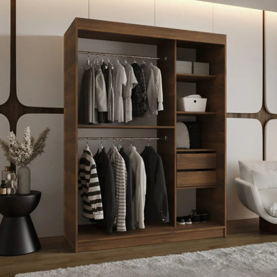Bergetta Laminate Board Wardrobe