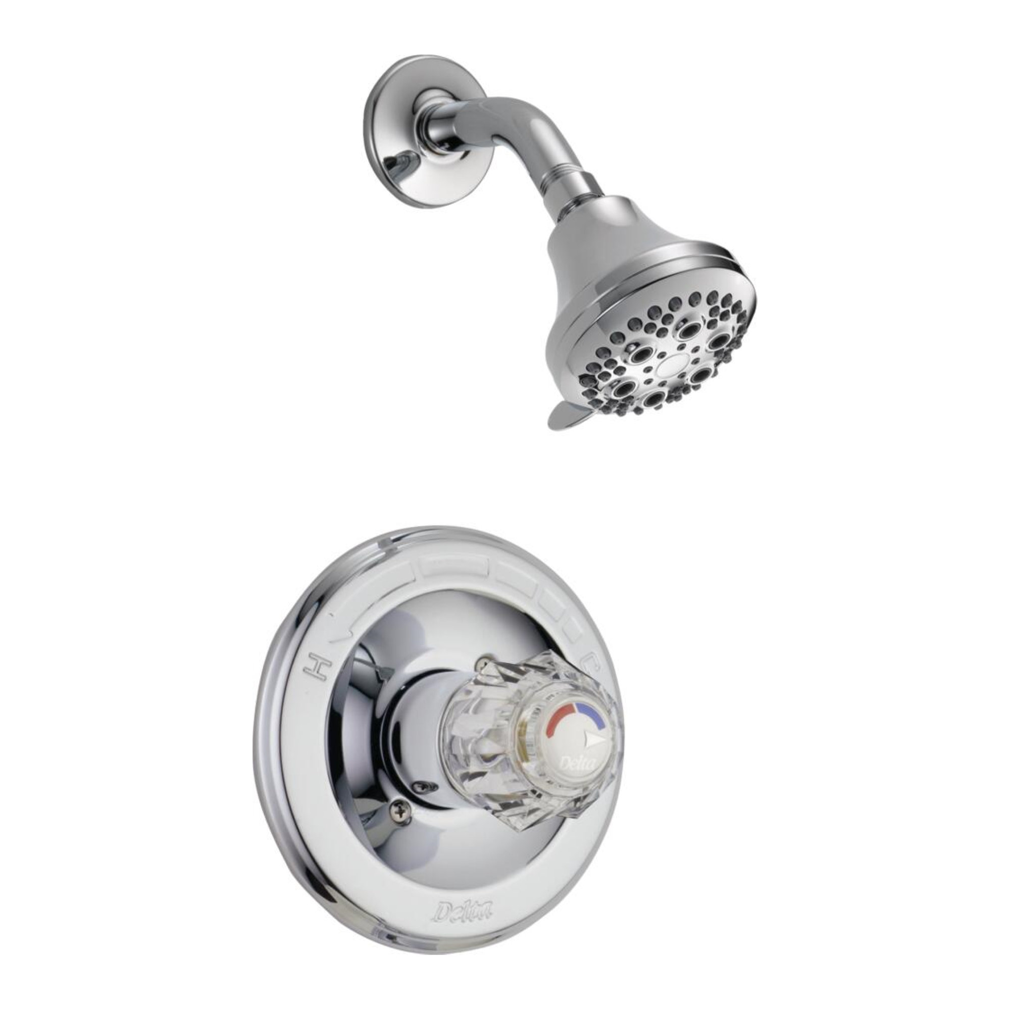 Vero Pressure-Balanced Shower Faucet Trim with Lever Handles and H2okinetic Technology, Brilliance Champagne Bronze
