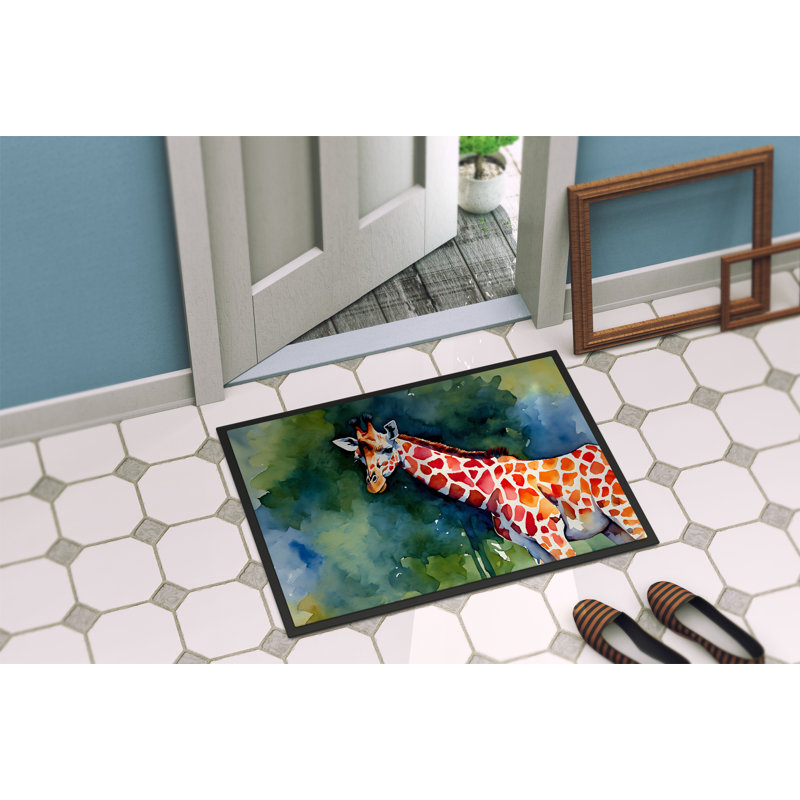 Lorola Non-Slip Doormat, L 18 po x L 27 po