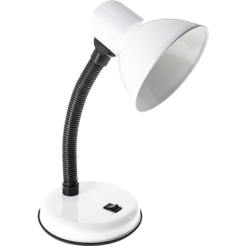 Metal Desk Lamp, White