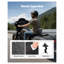 Barre de sissy pour dossier de moto pour modèles Harley Touring 2009-2024 12,2 pouces