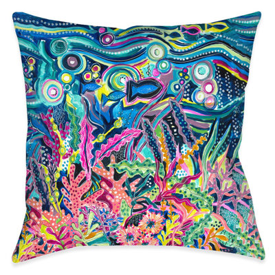 Coussin d'intérieur Underwater City Life