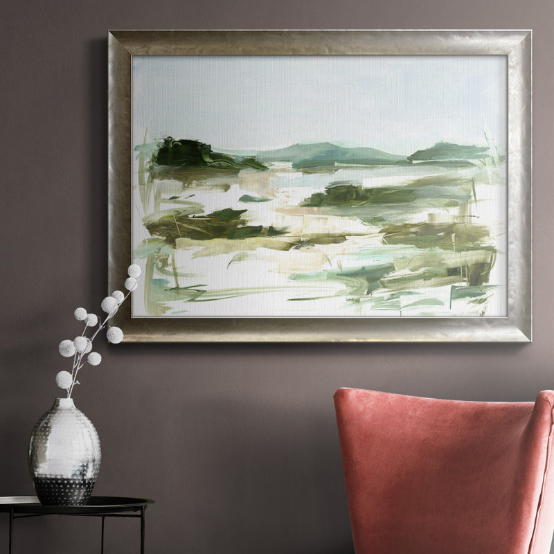 Marsh S Croquis II, toile encadrée de qualité supérieure - prête à être accrochée, H 16 po x l 20 po