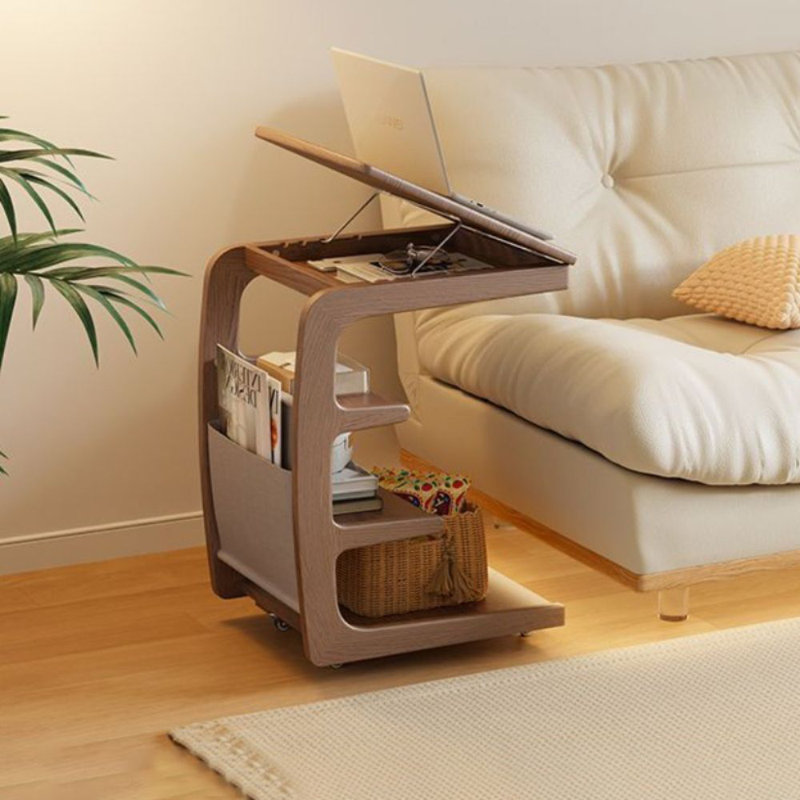Solid Wood Coffee Table with Storage