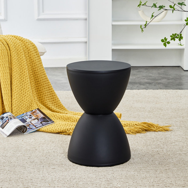 (ensemble de 4) tabourets d'appoint modernes Prince, Noir, noir, noir, noir