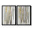 «Free-Flowing I», ensemble de 2 impressions encadrées sur toile-1800539643-1800539644