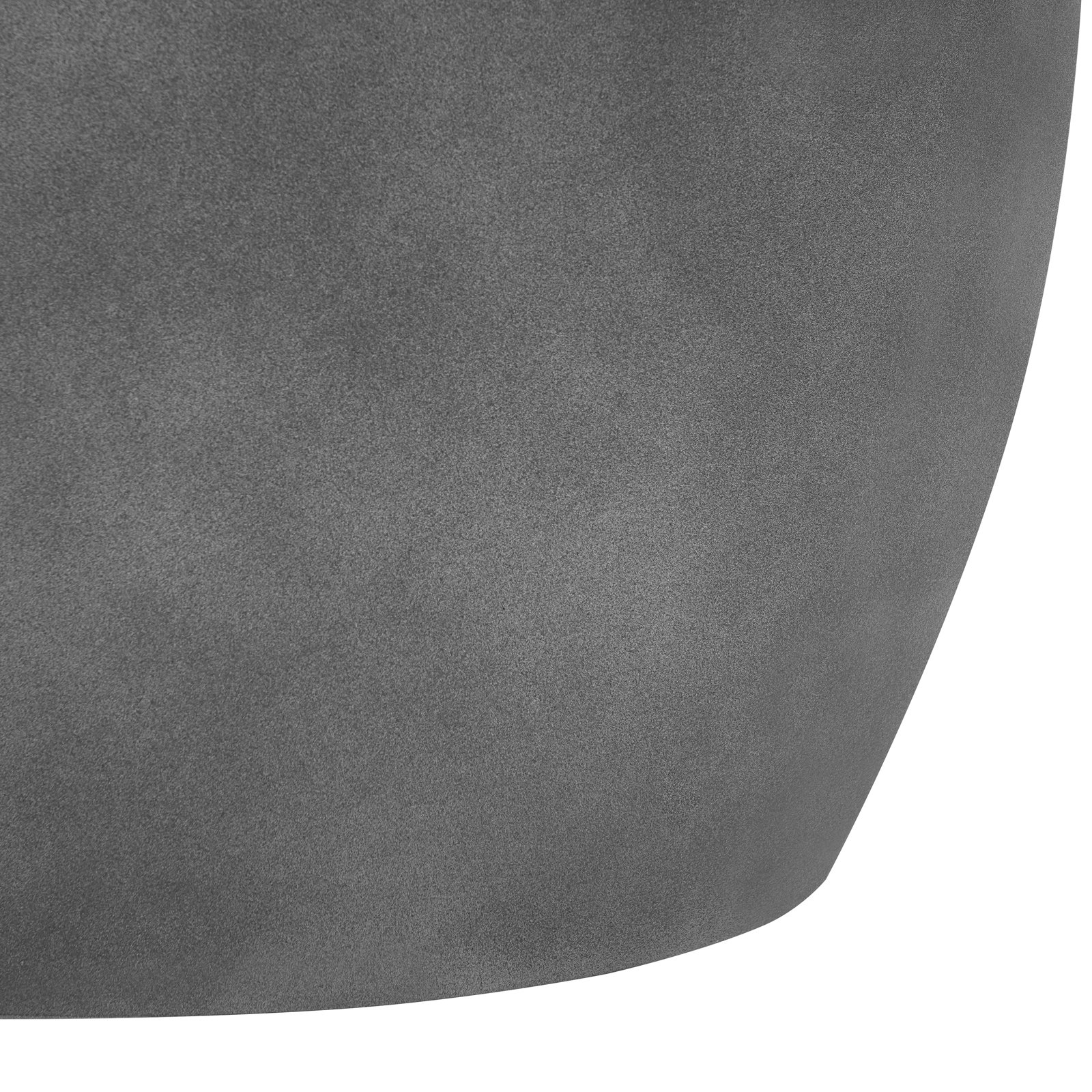 18" Patio Side Table, Charcoal