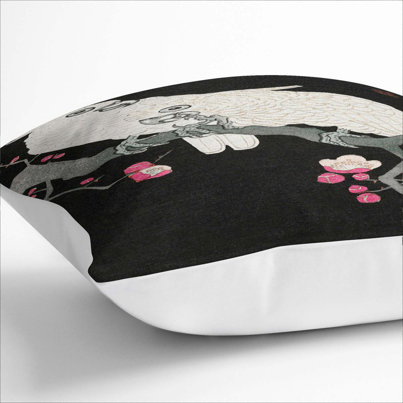 Square Throw Cushion, White, 55cm H x 55cm W x 20cm D